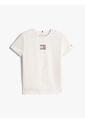 Camiseta Blanca Con Logo De Strass Tommy Hilfiger de Tommy Hilfiger