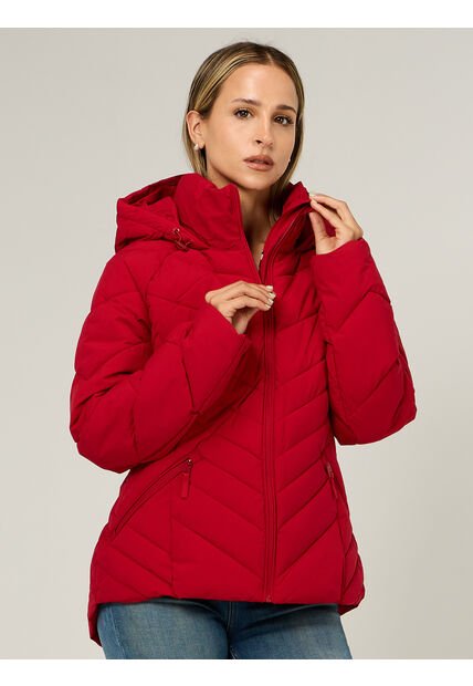 Chaqueta Roja Ligera Acolchada Tommy Hilfiger