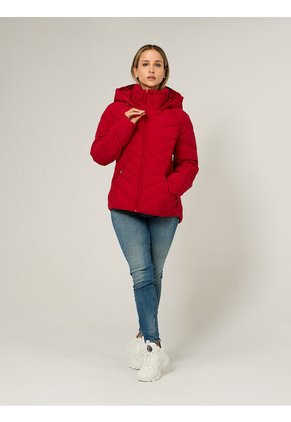 Chaqueta Roja Ligera Acolchada Tommy Hilfiger