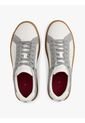 Tenis Gris De Tenis En Cuero Texturizada Tommy Hilfiger de Tommy Hilfiger
