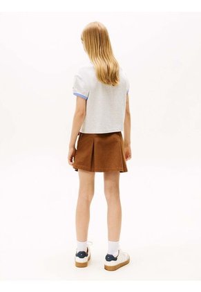 Camiseta Gris Con Logo Gráfico Athletic Tommy Hilfiger