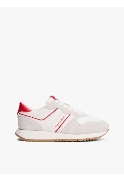 Tenis Rojo De Running En Ante Ligero Tommy Hilfiger