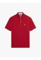 Polo Rojo Archive Crest Con Logo Tommy Hilfiger de Tommy Hilfiger