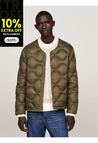 Chaqueta Verde De Plumón Acolchada Ligera Tommy Hilfiger Tommy Hilfiger