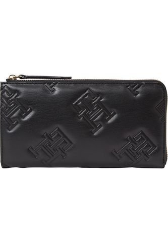 Billetera Grande Con Estampado Del Monograma Th Tommy Hilfiger Tommy Hilfiger
