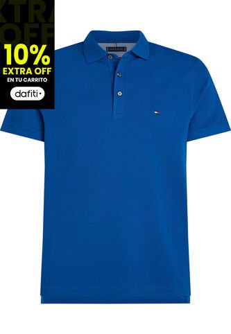 Polo Azul Clasica De Corte Slim 1985 Para Hombre Tommy Hilfiger Tommy Hilfiger