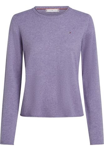 Saco Gris De Lana Con Cuello Redondo Tommy Hilfiger Tommy Hilfiger