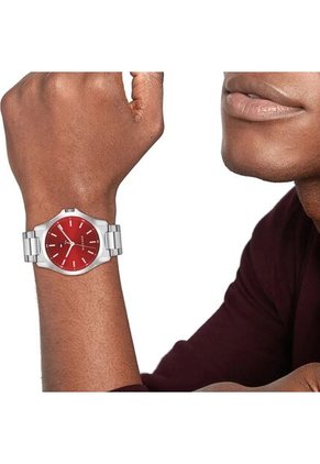 Reloj Tommy Hilfiger Modelo 1710677 Plateado Hombre