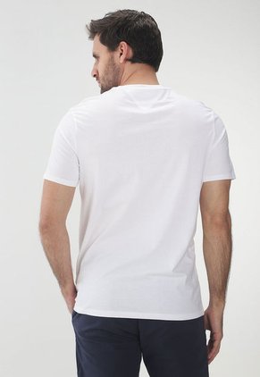 Camiseta Blanco-Azul Navy-Rojo TOMMY HILFIGER