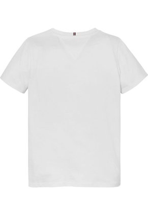 Camiseta Blanca Con Logo Monotipo Hilfiger NYC Para Niña Tommy Hilfiger