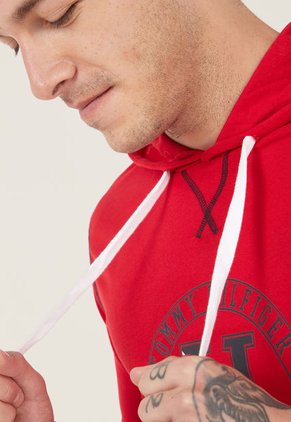 Hoodie Rojo-Azul-Blanco Tommy Hilfiger Sleepwear