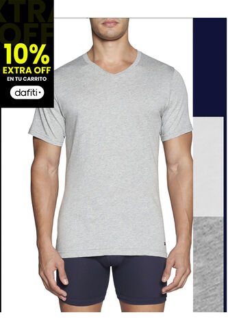 Paquete De Tres Camisetas Para Hombre  Tommy Hilfiger Tommy Hilfiger
