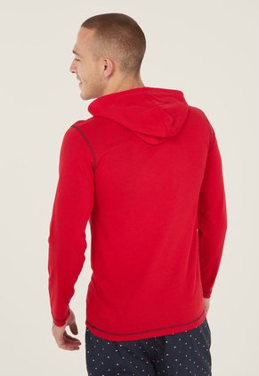 Hoodie Rojo-Azul-Blanco Tommy Hilfiger Sleepwear