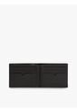 Billetera Negra Plegable De Cuero Con Logo Tommy Hilfiger de Tommy Hilfiger