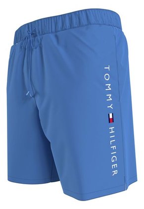 Pantaloneta De Baño Azul Con Cordón Ajustable Tommy Hilfiger