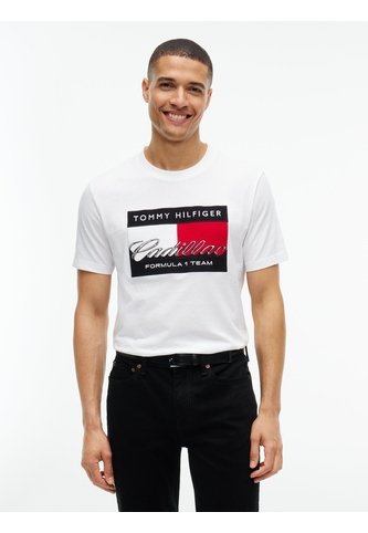 Camiseta Blanca Gráfica Con Logo TH X Cadillac Formula 1® Tommy Hilfiger Tommy Hilfiger