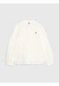 Camisa Blanca Regular De Encaje Con Vainica Tommy Hilfiger de Tommy Hilfiger