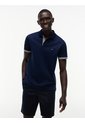 Polo Azul De Corte Regular Con Tejido Jacquard Tommy Hilfiger de Tommy Hilfiger