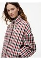 Chaqueta Roja Bomber Corta De Cuadros Y Corte Amplio Tommy Hilfiger de Tommy Hilfiger