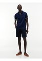 Polo Azul De Corte Regular Con Tejido Jacquard Tommy Hilfiger de Tommy Hilfiger