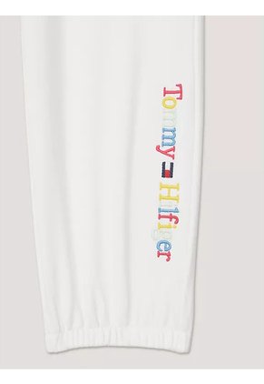 Joggers Blanco Multilogo Tommy Hilfiger