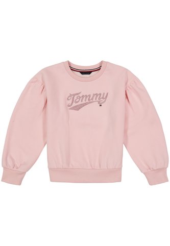 Suéter Rosa Con Mangas Abullonadas Tommy Hilfiger Tommy Hilfiger