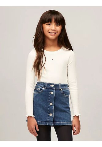 Camiseta Blanca Essential Con Logo Tommy Hilfiger Tommy Hilfiger