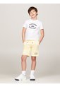 Bermudas Amarillo De Chándal Con Monotipo Tommy Hilfiger de Tommy Hilfiger
