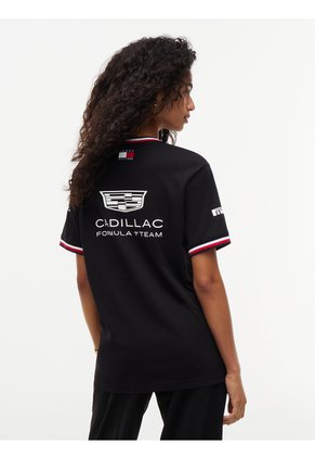 Camiseta Negra TH X Cadillac Formula 1® Team Sergio Pérez 11 Tommy Hilfiger