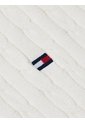 Polo Blanco De Punto Trenzado Y Corte Regular Tommy Hilfiger de Tommy Hilfiger