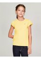 Camiseta Amarilla Essential Con Logo Tommy Hilfiger de Tommy Hilfiger