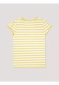 Camiseta Amarilla A Rayas Con Logo Tommy Hilfiger de Tommy Hilfiger