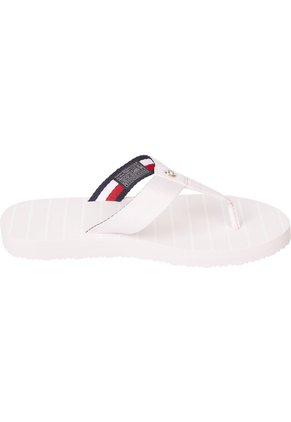 Chancletas Rosa De Playa Con Diseño De Rayas Tommy Hilfiger