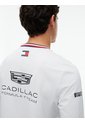Camiseta Blanca De Manga Larga TH X Cadillac Formula 1® Team Tommy Hilfiger de Tommy Hilfiger