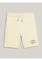 Bermudas Amarillo De Chándal Con Monotipo Tommy Hilfiger de Tommy Hilfiger