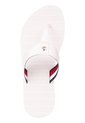 Chancletas Rosa De Playa Con Diseño De Rayas Tommy Hilfiger de Tommy Hilfiger