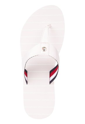 Chancletas Rosa De Playa Con Diseño De Rayas Tommy Hilfiger