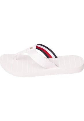 Chancletas Rosa De Playa Con Diseño De Rayas Tommy Hilfiger