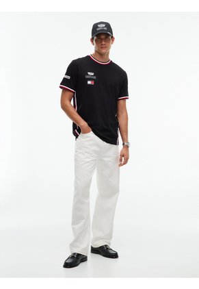 Camiseta Negra TH X Cadillac Formula 1® Team Sergio Pérez 11 Tommy Hilfiger