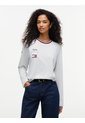 Camiseta Blanca De Manga Larga TH X Cadillac Formula 1® Team Tommy Hilfiger de Tommy Hilfiger