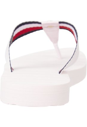 Chancletas Rosa De Playa Con Diseño De Rayas Tommy Hilfiger