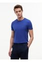 Camiseta Azul De Cuello Redondo Y Corte Extra Slim Tommy Hilfiger de Tommy Hilfiger