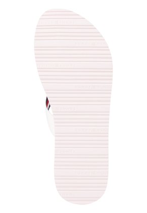 Chancletas Rosa De Playa Con Diseño De Rayas Tommy Hilfiger