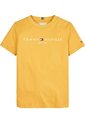 Camiseta Dorado Essential De Cuello Redondo Con Logo Tommy Hilfiger de Tommy Hilfiger