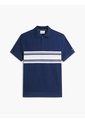Polo Azul De Rayas Y Corte Clásico En Piqué Tommy Hilfiger de Tommy Hilfiger
