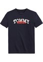 Camiseta Azul Marino Manga Corta Para Niño Tommy Hilfiger de Tommy Hilfiger
