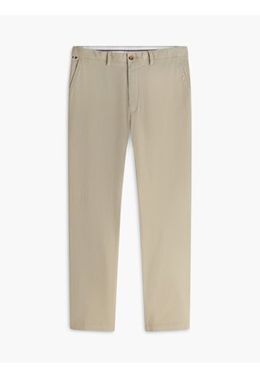 Pantalón Beige Chino Denton Recto Texturizado Tommy Hilfiger