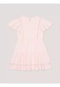 Vestido Rosa De Corte Evasé Con Monograma Bordado Tommy Hilfiger de Tommy Hilfiger