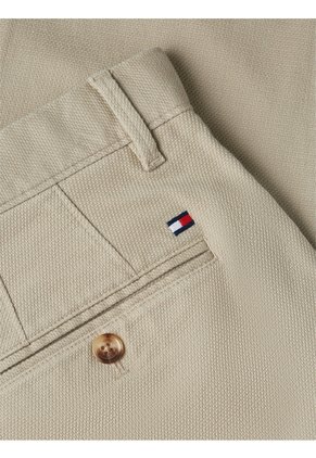 Pantalón Beige Chino Denton Recto Texturizado Tommy Hilfiger