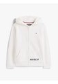 Buzo Blanco Con Capota Y Cremallera Tommy Hilfiger de Tommy Hilfiger